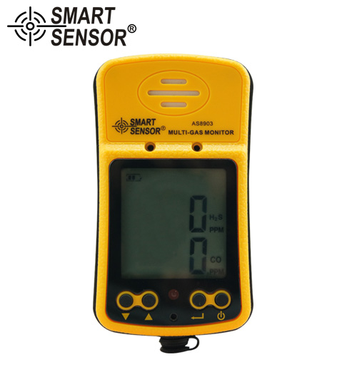?，?SMART AS8903 氣體檢測儀二合一（一氧化碳和硫化氫）AS8903